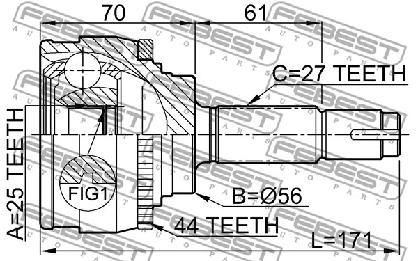 Joint Kit, drive shaft