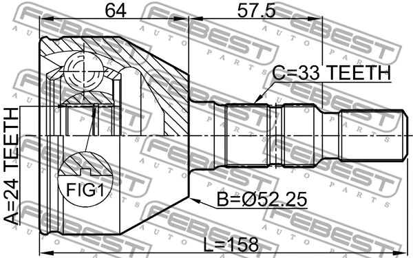 Joint Kit, drive shaft