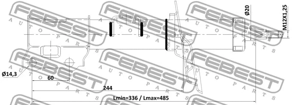 Shock Absorber (12110-013FL)