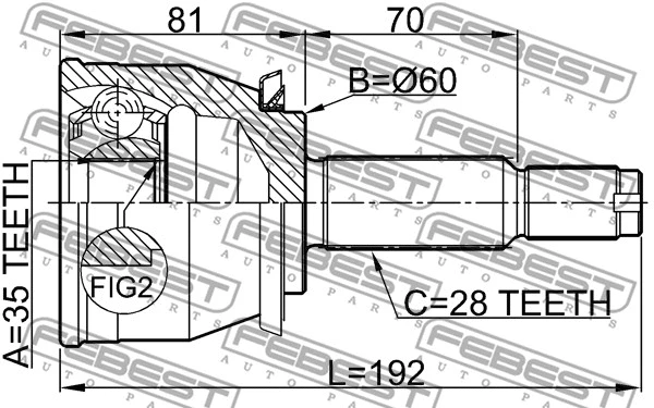 Joint Kit, drive shaft