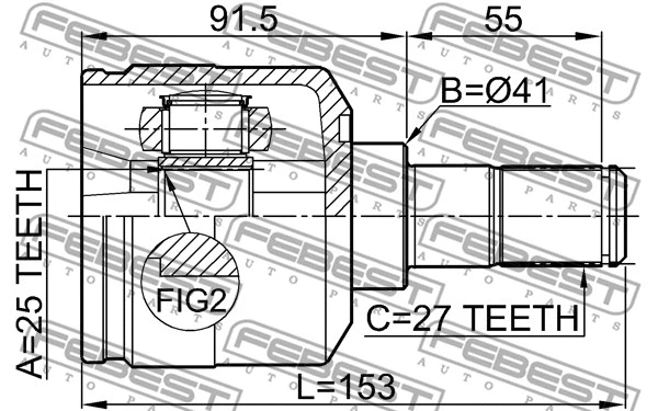 Joint Kit, drive shaft