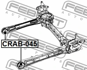 Bushing, axle beam