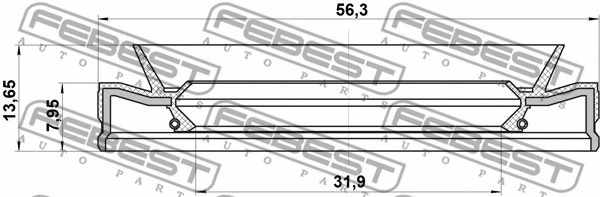 Shaft Seal, automatic transmission