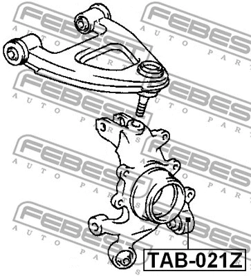 Mounting, control/trailing arm