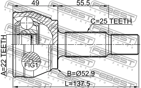 Joint Kit, drive shaft