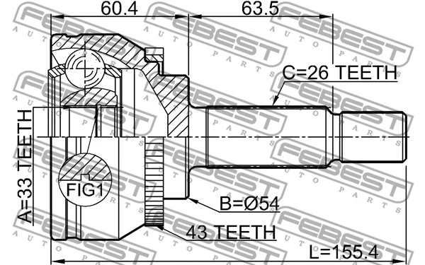 Joint Kit, drive shaft