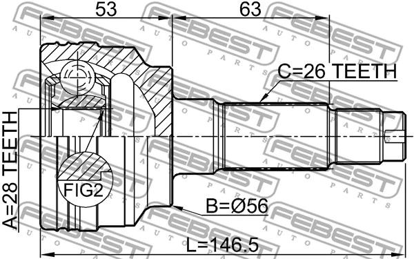 Joint Kit, drive shaft