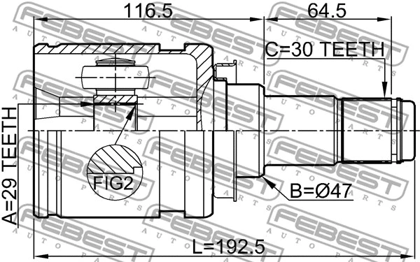 Joint Kit, drive shaft