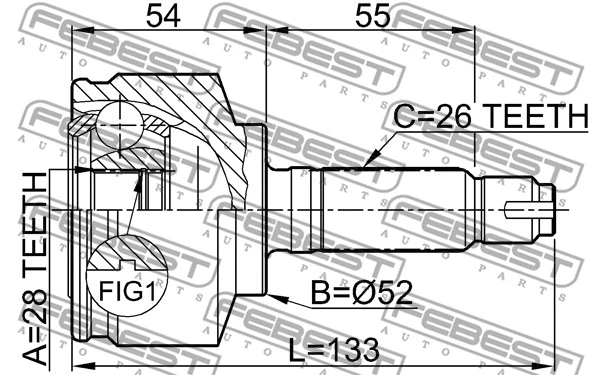 Joint Kit, drive shaft