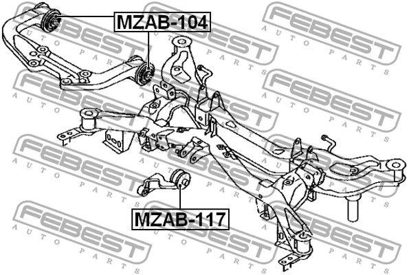 Mounting, differential