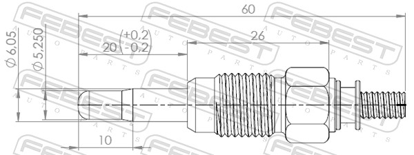 Glow Plug (23642-002)