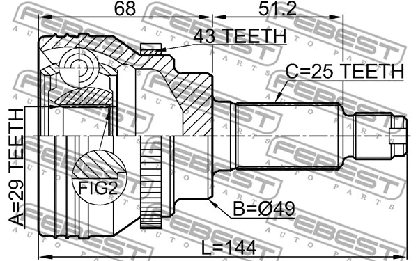 Joint Kit, drive shaft