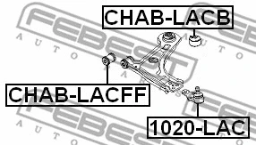 Mounting, control/trailing arm