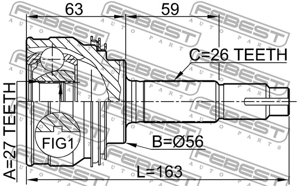 Joint Kit, drive shaft