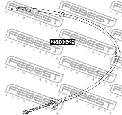 Cable Pull, parking brake
