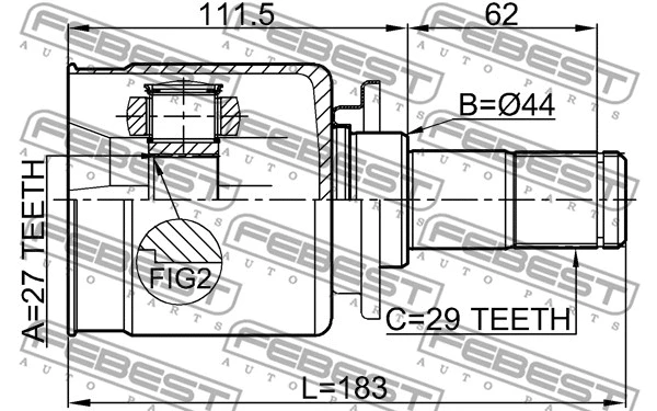 Joint Kit, drive shaft