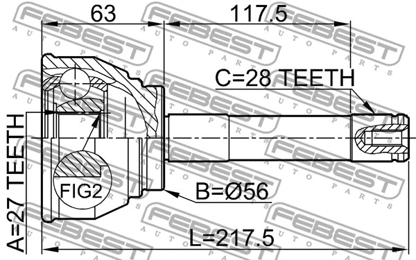 Joint Kit, drive shaft