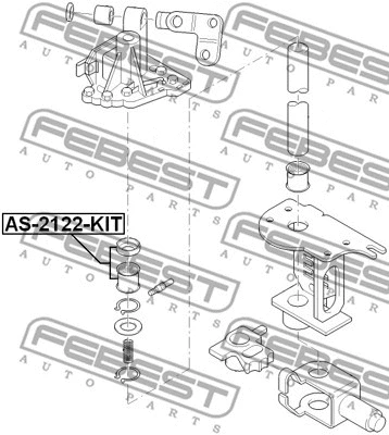 Repair Kit, gear shift lever