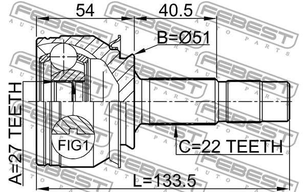 Joint Kit, drive shaft