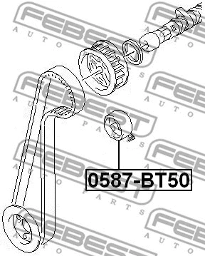 Tensioner Pulley, timing belt