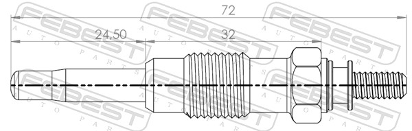 Glow Plug (16642-004)