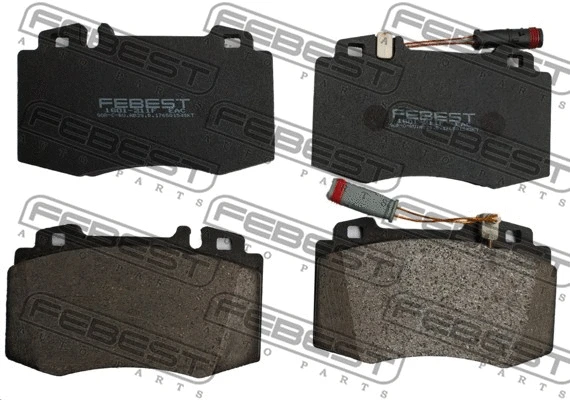 Brake Pad Set, disc brake (1601-211F)
