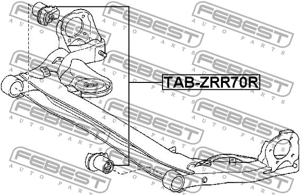 Bushing, axle beam