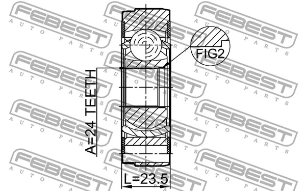 Joint, propshaft