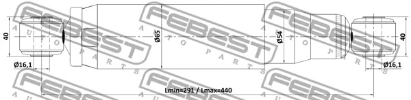 Shock Absorber (25110-002R)