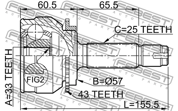 Joint Kit, drive shaft