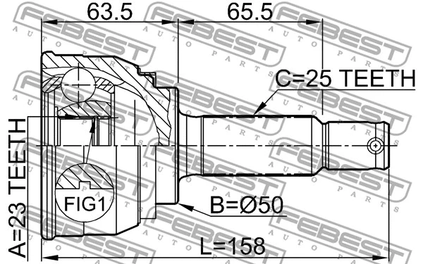 Joint Kit, drive shaft