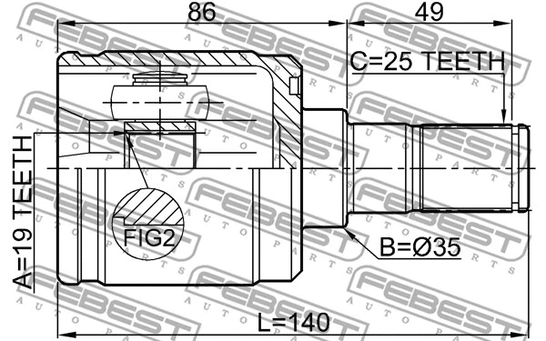 Joint Kit, drive shaft