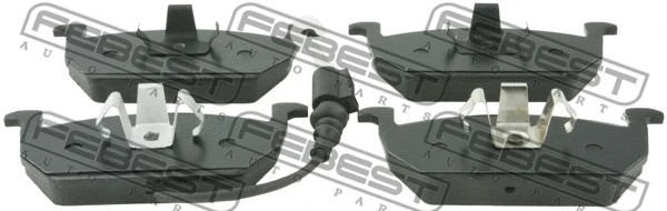Brake Pad Set, disc brake (2601-OCTA7F)
