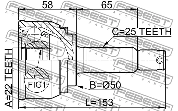 Joint Kit, drive shaft