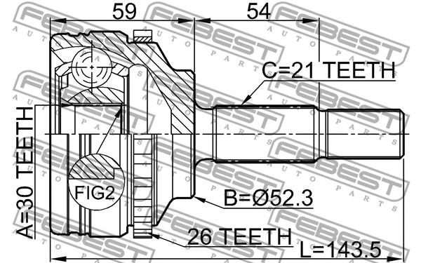 Joint Kit, drive shaft