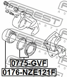 Repair Kit, brake caliper