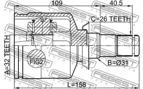 Joint Kit, drive shaft