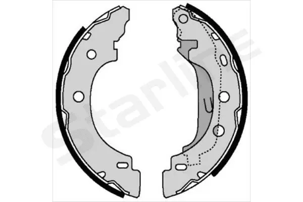 Brake Shoe Set (BC 07330)