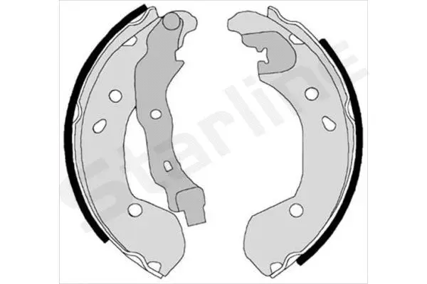 Brake Shoe Set (BC 08180)