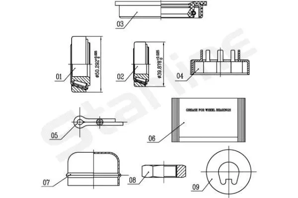 Wheel Bearing Kit (LO 00529)