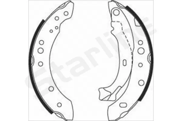 Brake Shoe Set (BC 08150)