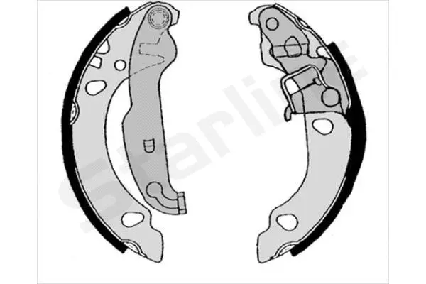 Brake Shoe Set (BC 08190)