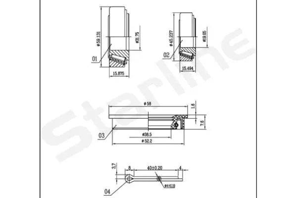 Wheel Bearing Kit (LO 00523)