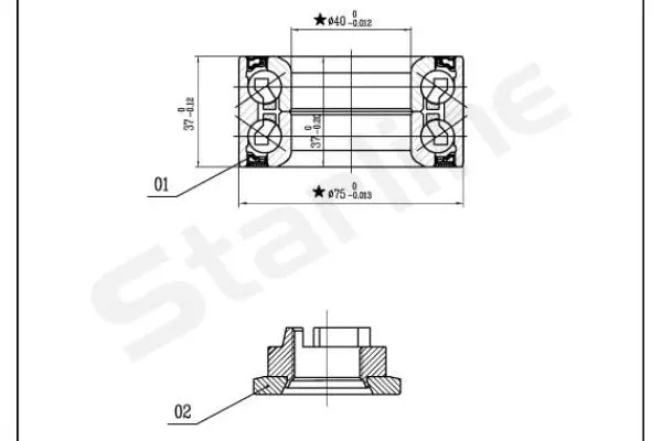 Wheel Bearing Kit (LO 03575)