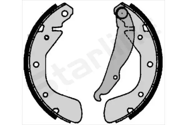 Brake Shoe Set (BC 06790)