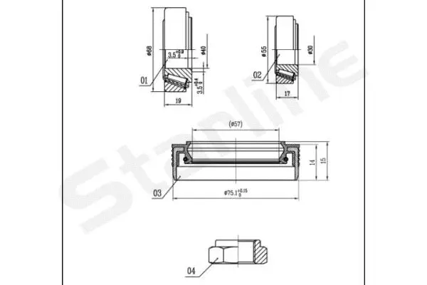 Wheel Bearing Kit (LO 03429)
