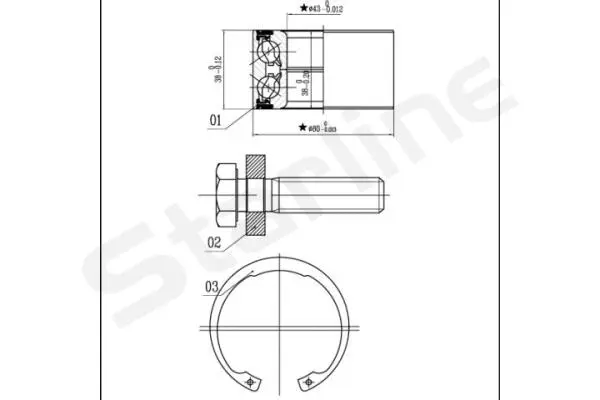 Wheel Bearing Kit (LO 03449)