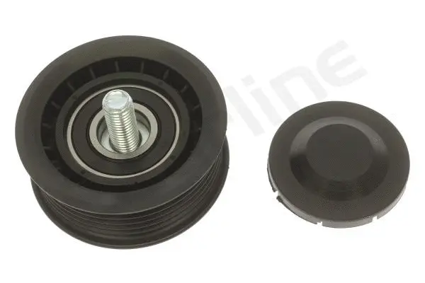 Deflection/Guide Pulley, V-ribbed belt