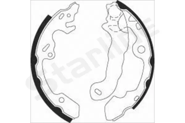 Brake Shoe Set (BC 07380)