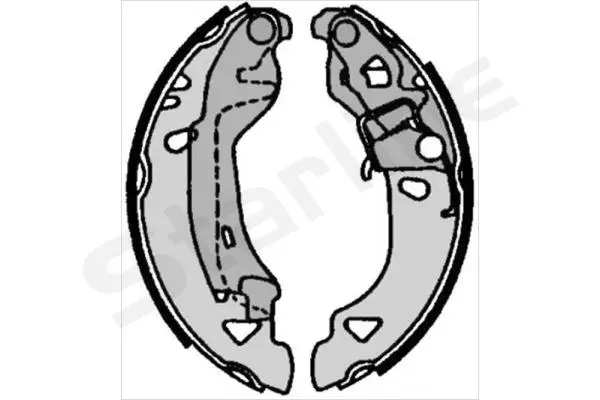 Brake Shoe Set (BC 07080)